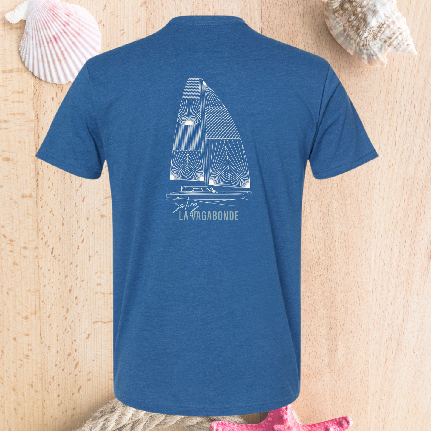 Tri Blueprint Classic Tee (Boat on Back)