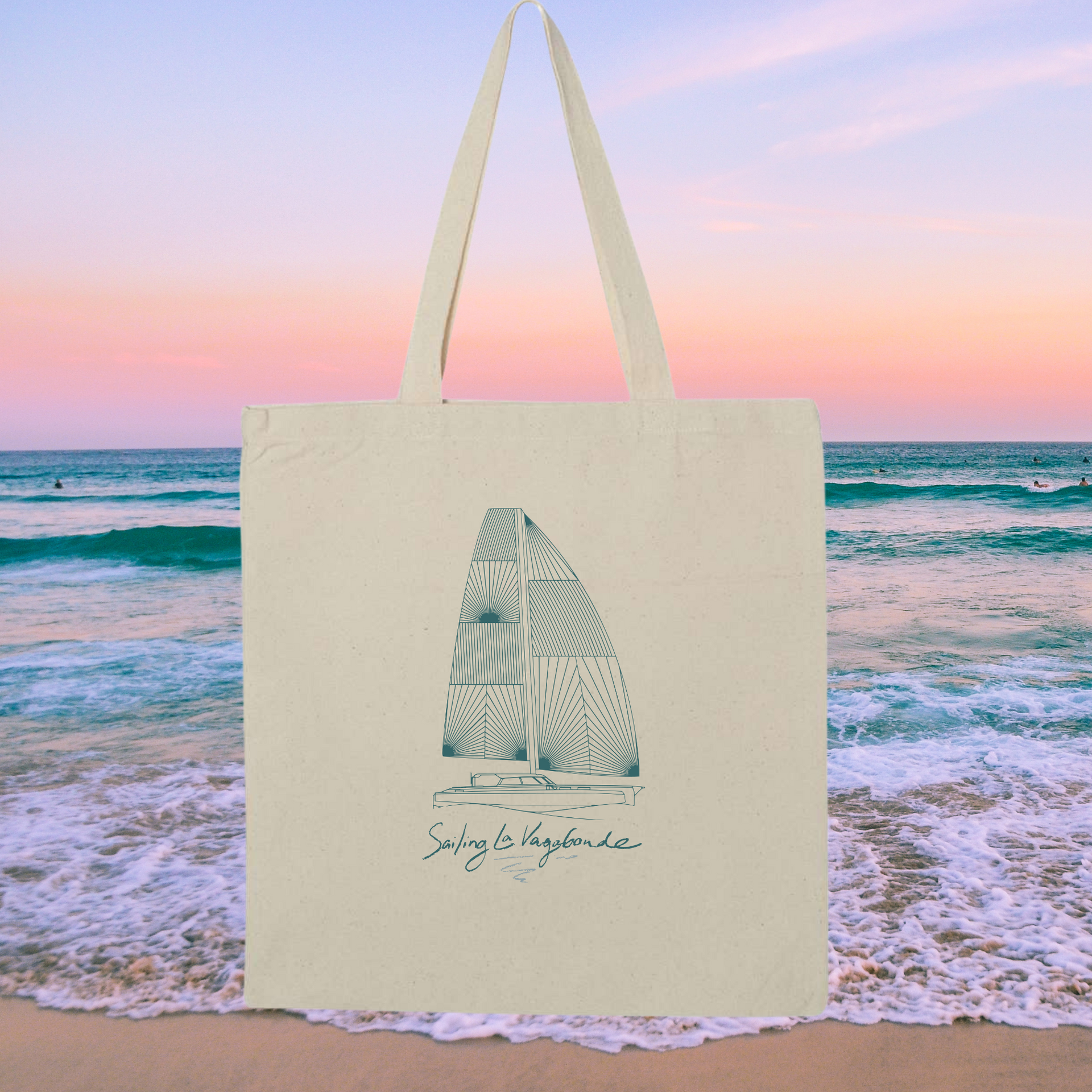 Tri Blueprint Tote Bag
