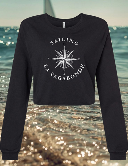 Wanderer Long-Sleeve Crop Tee