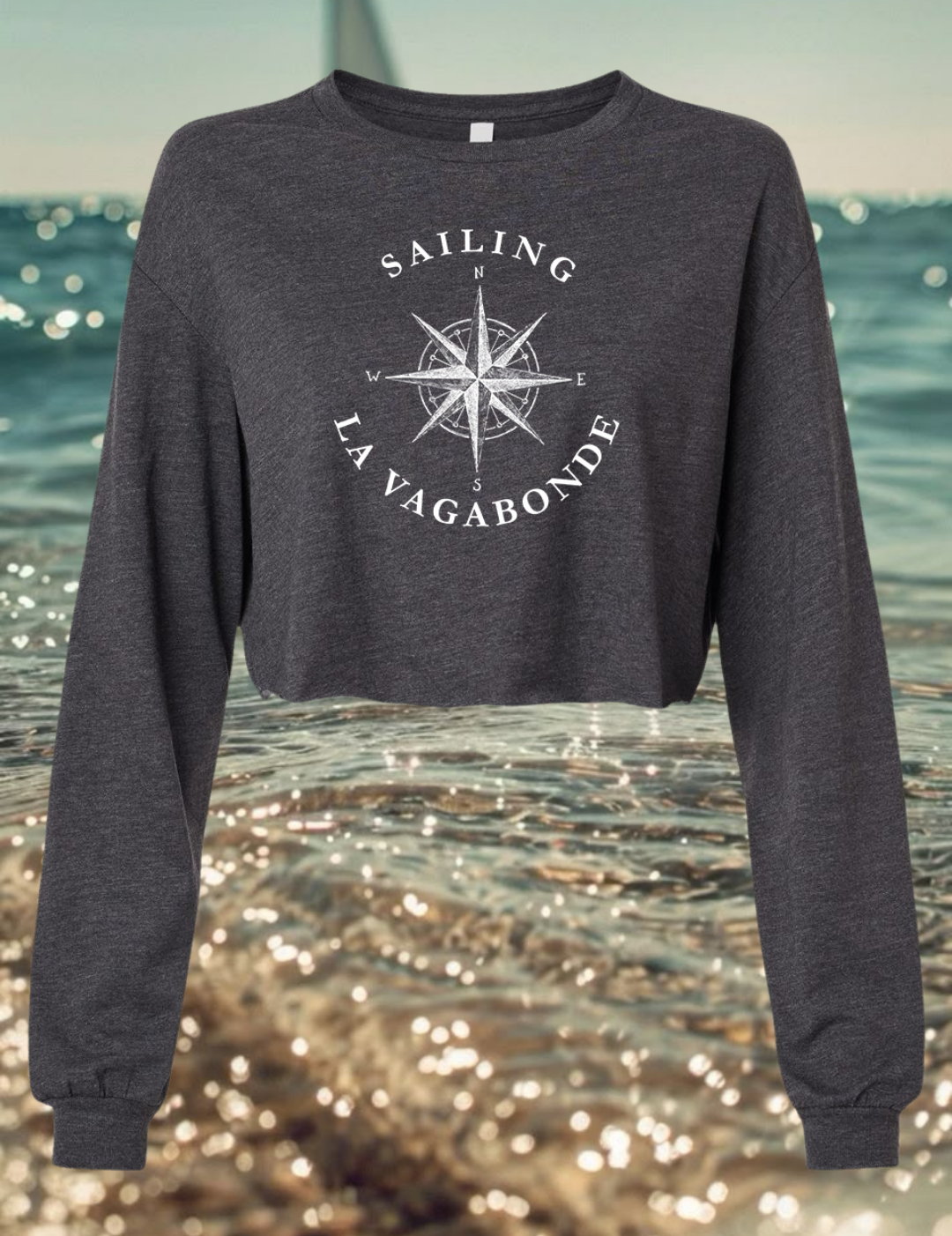 Wanderer Long-Sleeve Crop Tee