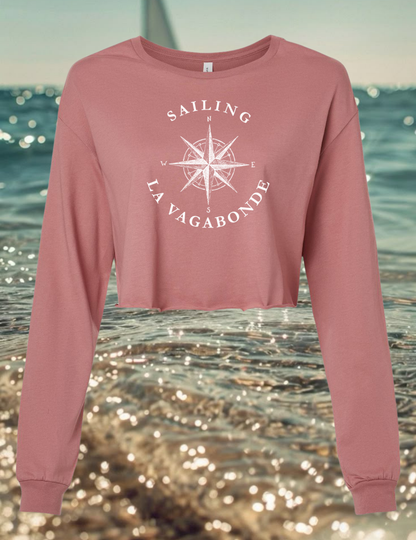 Wanderer Long-Sleeve Crop Tee