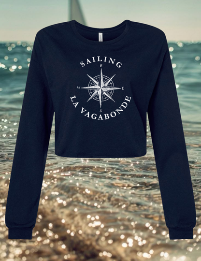 Wanderer Long-Sleeve Crop Tee